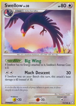 Swellow – Uncommon – Legends Awakened