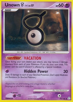 Unown [V] – Uncommon – Legends Awakened