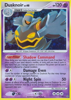 Dusknoir – Rare Holo