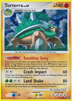 Torterra – Rare Holo