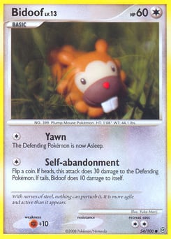 Bidoof – Common