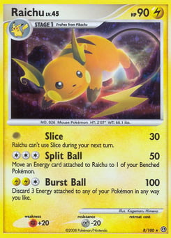 Raichu – Rare Holo – Stormfront