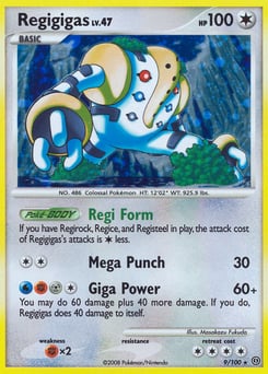 Regigigas – Rare Holo