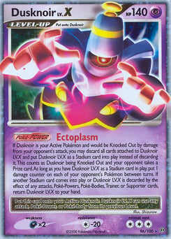 Dusknoir LV.X – Rare Holo LV.X – Stormfront