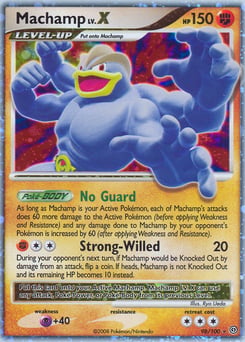 Machamp LV.X – Rare Holo LV.X – Stormfront