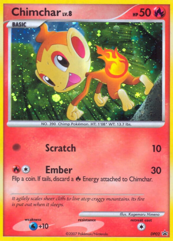 Chimchar – DP Black Star Promos