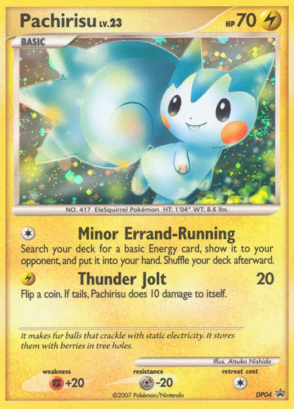 Pachirisu – DP Black Star Promos