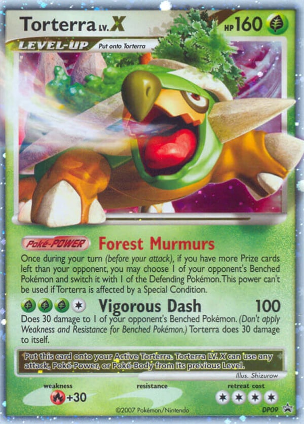 Torterra LV.X – DP Black Star Promos