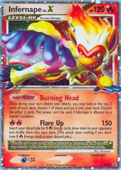 Infernape LV.X – Promo