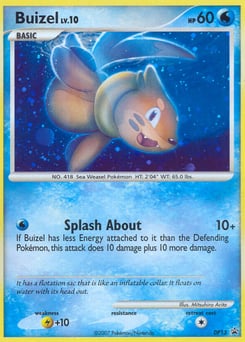 Buizel – Promo – DP Black Star Promos