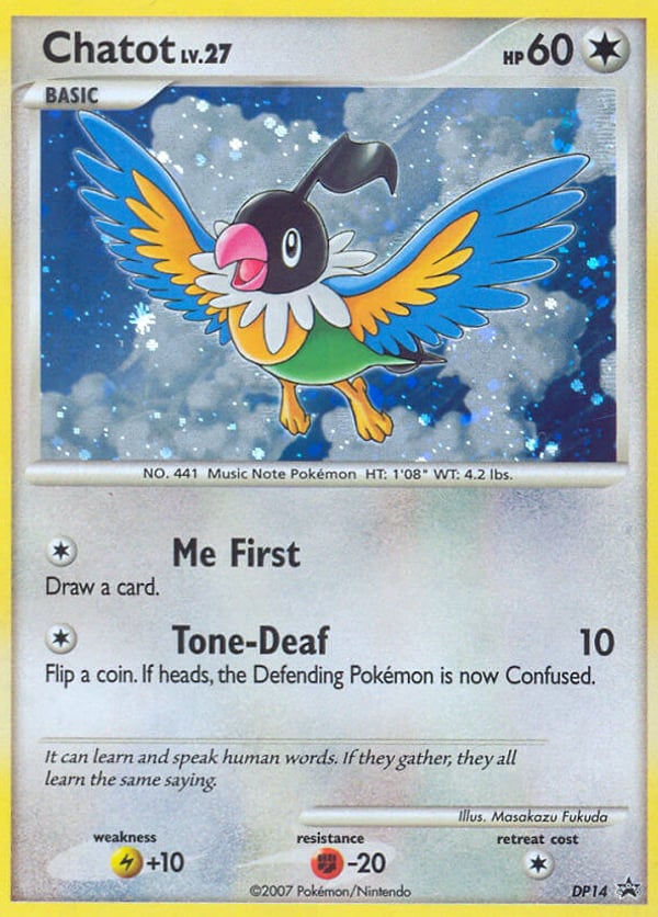 Chatot – DP Black Star Promos