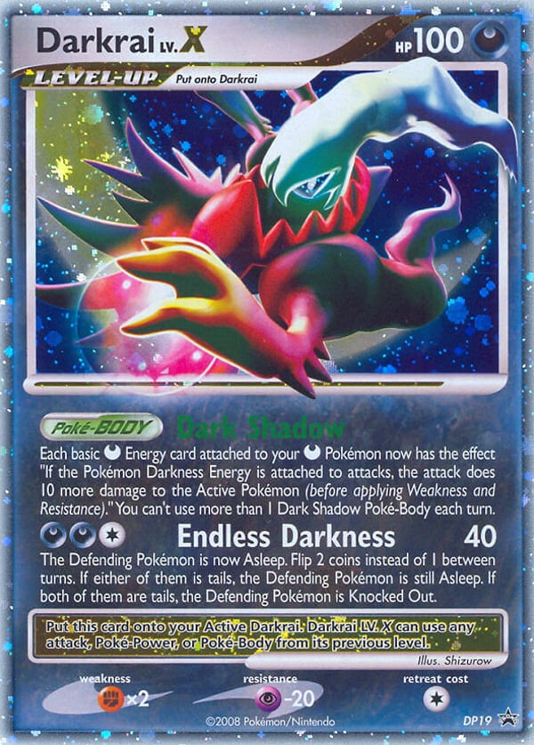 Darkrai LV.X – Promo – DP Black Star Promos