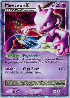 Mewtwo LV.X – Promo – DP Black Star Promos