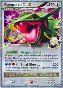Rayquaza C LV.X – Promo