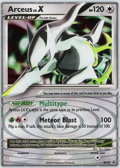 Arceus LV.X – Promo – DP Black Star Promos