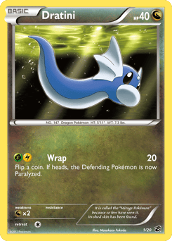 Dratini – Rare Holo – Dragon Vault