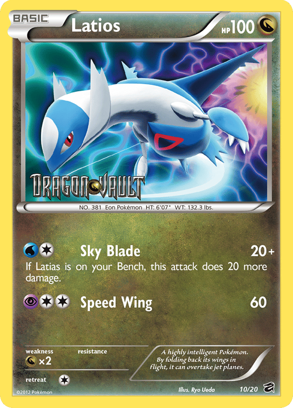 Latios – Rare Holo – Dragon Vault