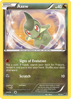 Axew – Rare Holo