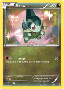 Axew – Rare Holo