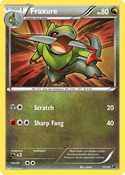 Fraxure – Rare Holo