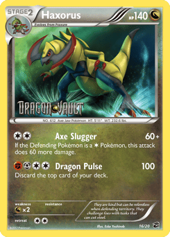 Haxorus – Rare Holo