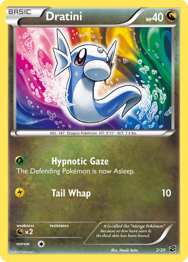 Dratini – Rare Holo – Dragon Vault