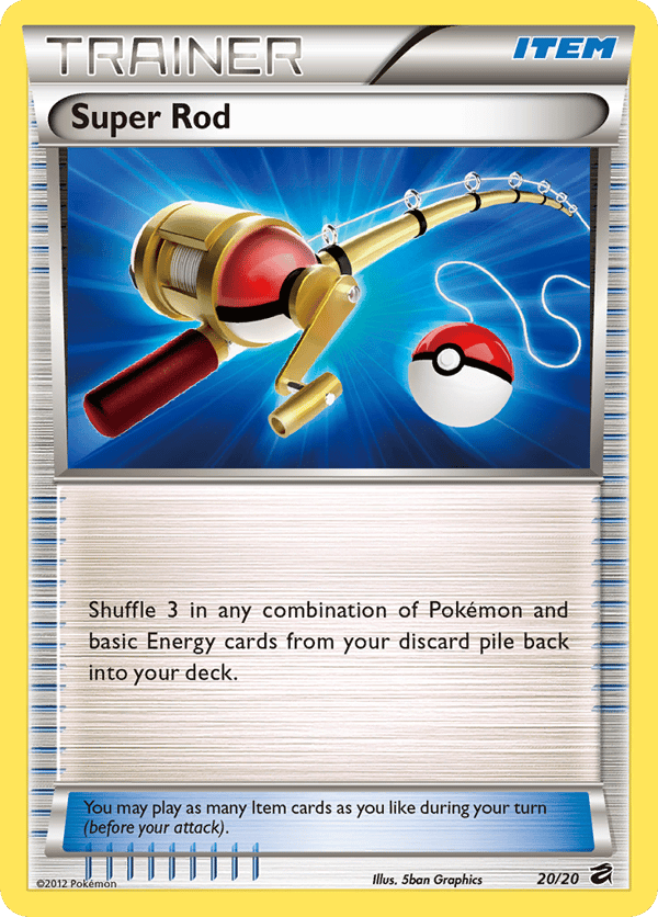 Super Rod – Rare Holo – Dragon Vault