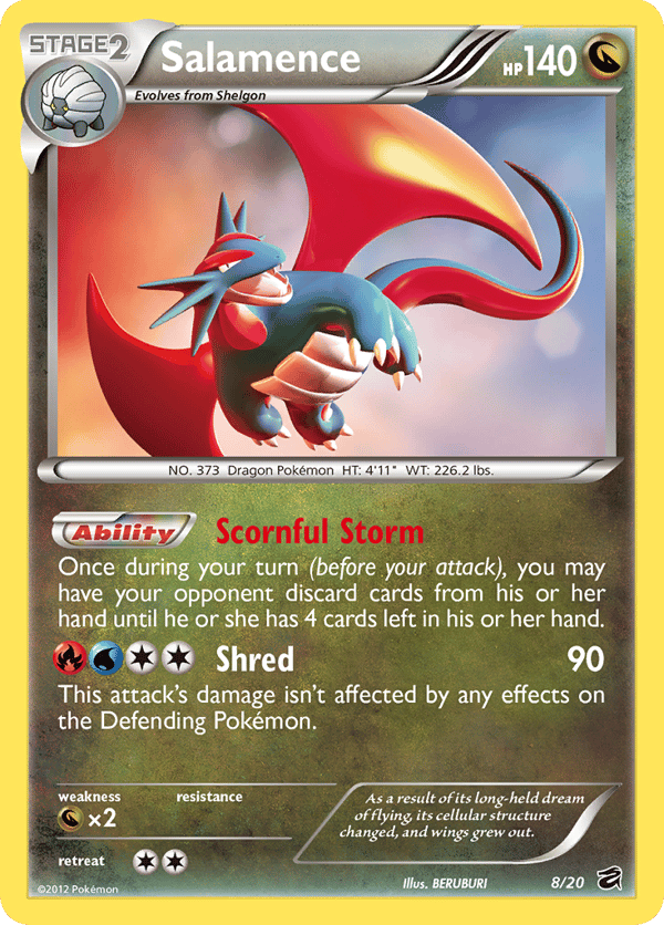 Salamence – Rare Holo – Dragon Vault