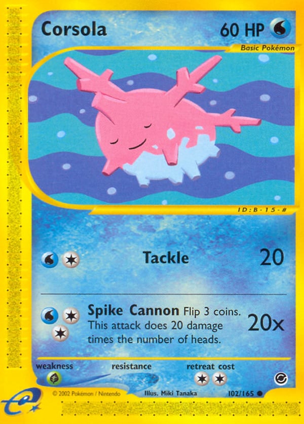 Corsola – Expedition Base Set
