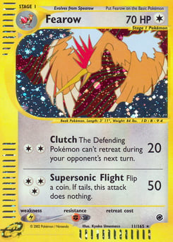 Fearow – Rare Holo – Expedition Base Set