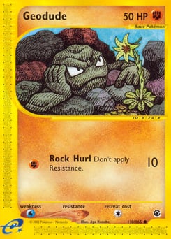 Geodude – Common – Expedition Base Set