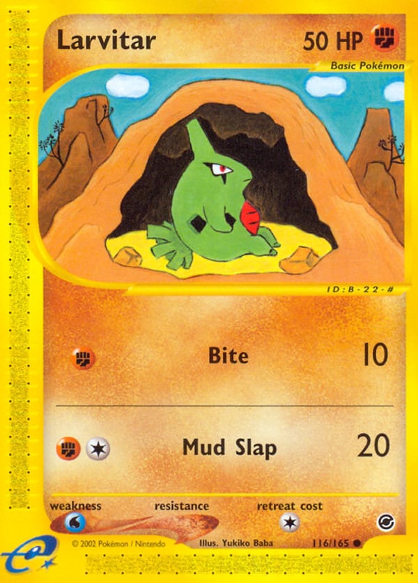 Larvitar – Expedition Base Set