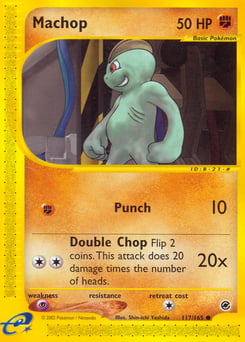 Machop – Common – Expedition Base Set