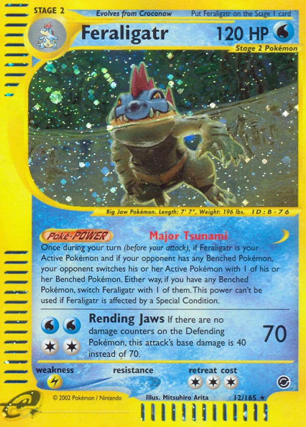 Feraligatr – Rare Holo – Expedition Base Set