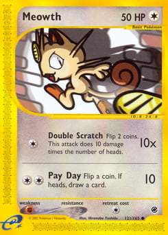 Meowth – Common – Expedition Base Set