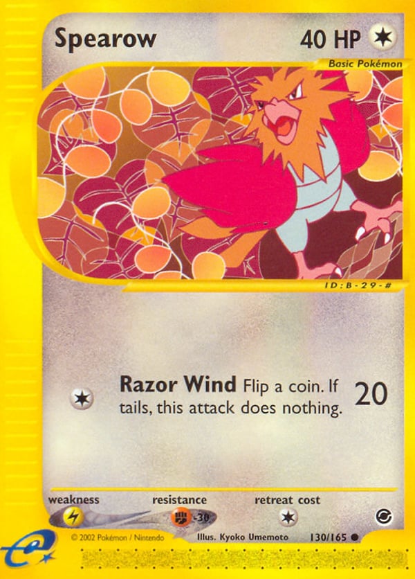 Spearow – Common – Expedition Base Set