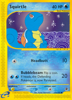 Squirtle – Common – Expedition Base Set