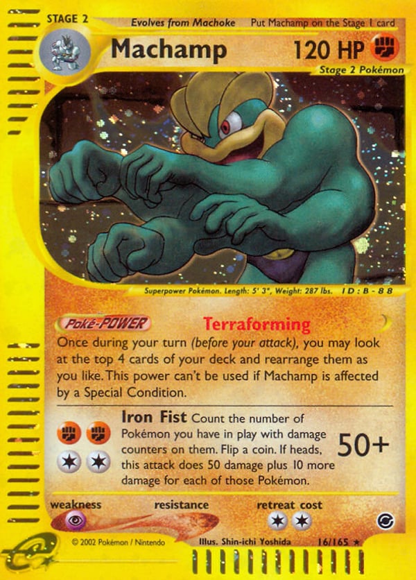 Machamp – Rare Holo – Expedition Base Set