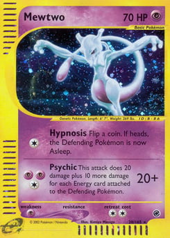 Mewtwo – Rare Holo – Expedition Base Set