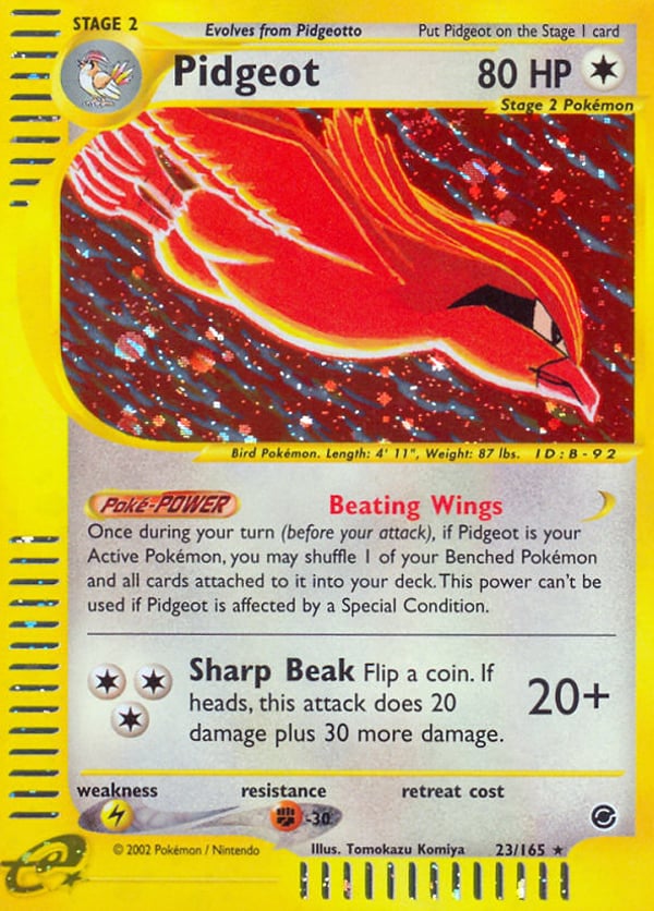 Pidgeot – Rare Holo – Expedition Base Set