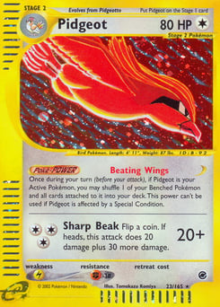Pidgeot – Rare Holo – Expedition Base Set