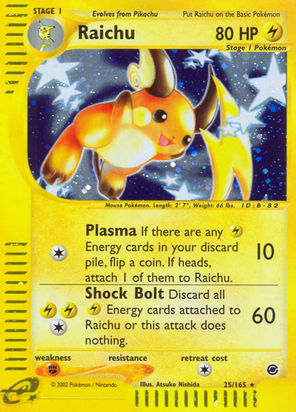 Raichu – Rare Holo – Expedition Base Set