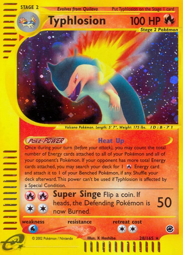 Typhlosion – Expedition Base Set