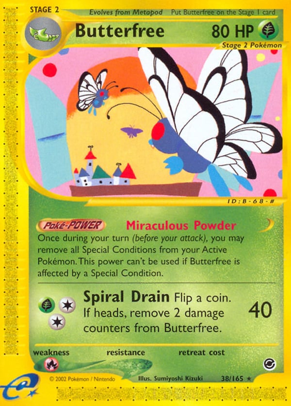 Butterfree – Rare – Expedition Base Set