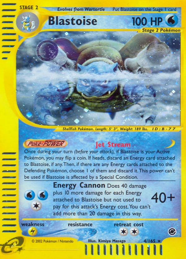 Blastoise – Expedition Base Set