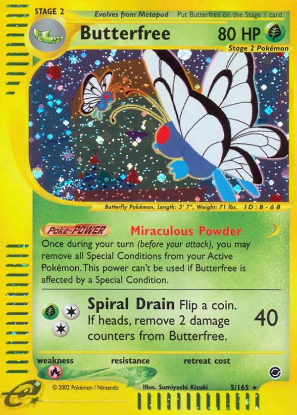 Butterfree – Rare Holo – Expedition Base Set