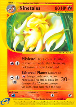 Ninetales – Rare – Expedition Base Set