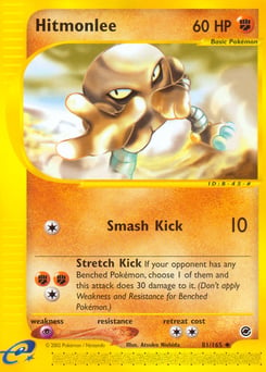 Hitmonlee – Uncommon – Expedition Base Set