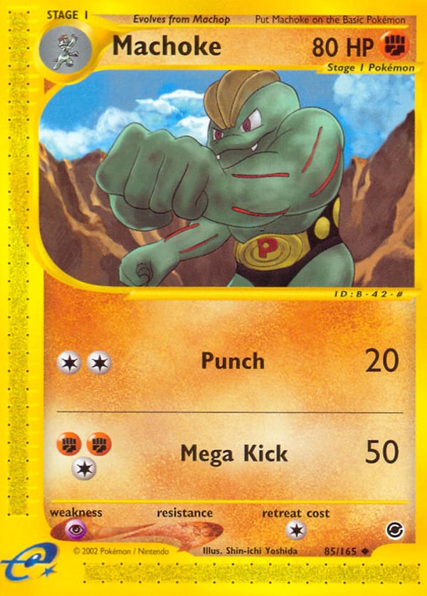 Machoke – Uncommon – Expedition Base Set