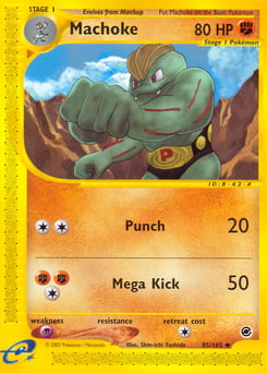 Machoke – Uncommon – Expedition Base Set